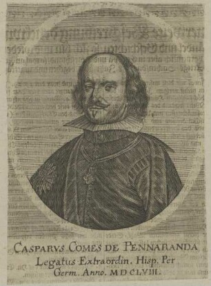 Bildnis des Casparvs Comes de Pennaranda
