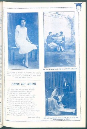 [Retrato de] Srta. María E. Botti [...]