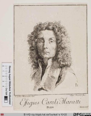 Bildnis Carlo Maratti (Maratta)