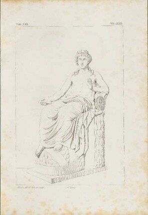 Kupferstich: Vol. XIII. TA. XLI. Ferd. Mori del. et sculp. N. direx.