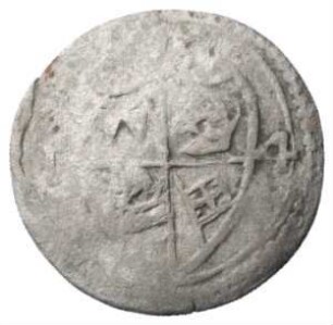 Fundmünze, Körtling, 1/84 Taler, 1554