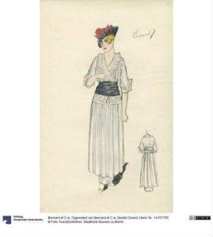 Tageskleid von Bernard et C.ie, Modell Dinard