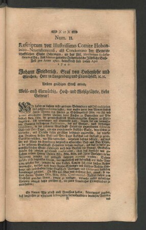 [Beylagen Num. 11 - Num. 26.]