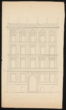 Mietshaus Leipziger Platz 5, Berlin: Vorderansicht