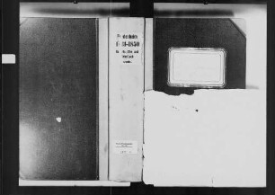 Mannheim, Stadtteil Feudenheim, katholische Gemeinde: Standesbuch 1831-1850