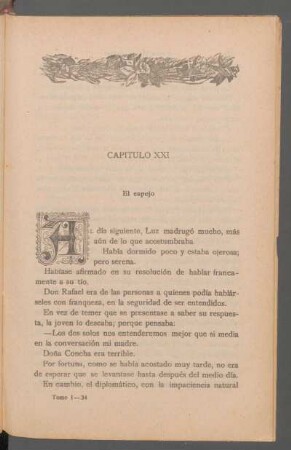 Capítulo XXI - El espejo
