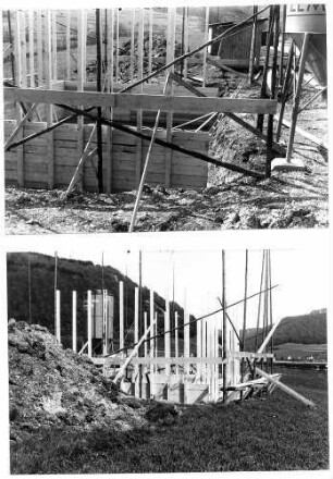 Baustelle Kabelhaus Mühlhausen, km 156,625