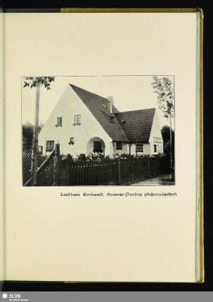Landhaus Grohwald, Saarow-Pieskow (Scharmützelsee)
