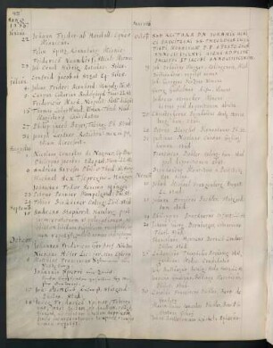 Winterhalbjahr 1666/1667. Rektorat Johann Ulrich Pregi(t)zer