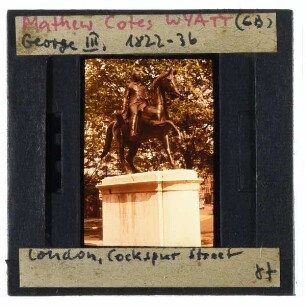 London, Wyatt, Reiterstandbild George III.