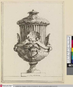 [Vase mit zwei Frauen und Muschel]