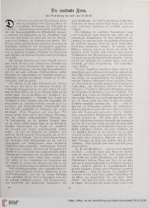 26: Die werdende Form : zur Entwicklung der modernen Baukunst