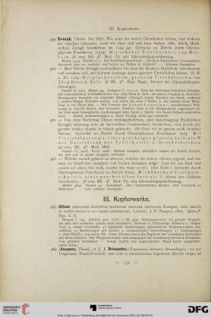 Kupferwerke (Nr. 463-490)