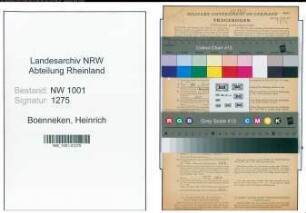 Entnazifizierung Heinrich Boenneken, geb. 15.07.1914 (Kfz.Handwerksmeister)