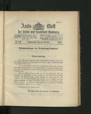 No. 159. 30. Oktober. 1902.