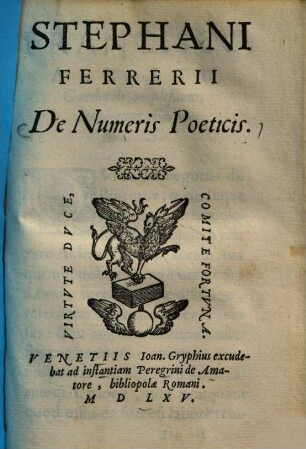 De numeris poeticis