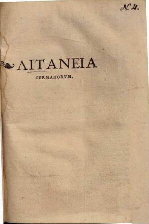 Litaneia Germanorum