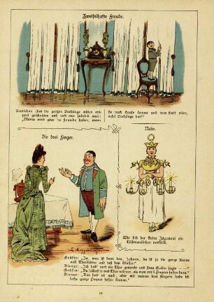 Zweifelhafte Freude; Die drei Finger; Naiv