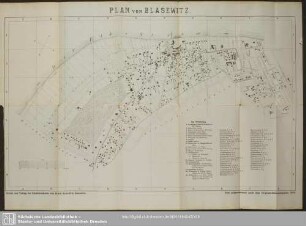 Karte : Plan von Blasewitz