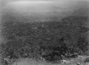 Landwirtschaftliche Anbauflächen : Blick auf landwirtschaftliche Anbauflächen.