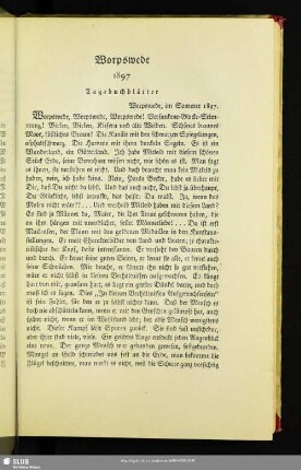 Worpswede 1897