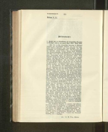 Missionsberichte.