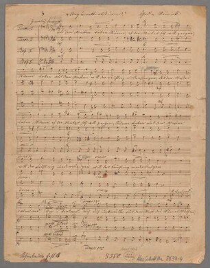 Aequinoktialstürme, Coro maschile - BSB Mus.Schott.Ha 8637-4