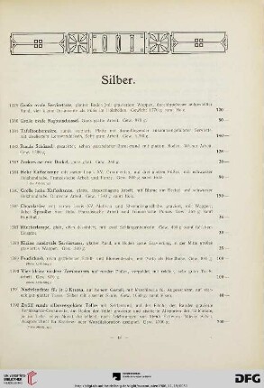 Silber (Nr. 1379-1556)
