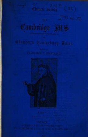 The Cambridge ms (University Library Gg. 4.27) of Chaucer's Canterbury Tales. 5