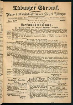 1077-1094, 8. Dezember (Nr. 240) - 12. Dezember (Nr. 243)