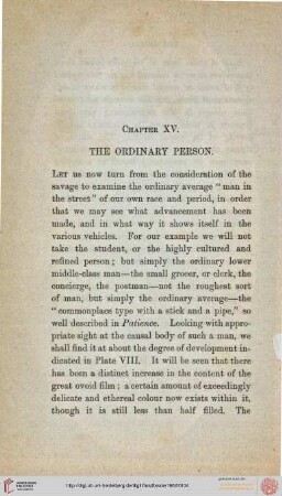 XV. The ordinary person