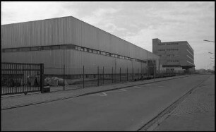 Freiburg: Intermetall Neue Werkhalle, Auerstraße, von Nordosten