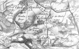 Großweitzschen-Höckendorf. Oberreit, Sect. Freiberg, vor 1843