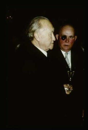 Dr. Adenauer, Dr. Vockel 12.1.60.