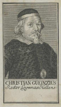 Bildnis des Christian Gueinzius