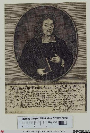 Bildnis Johann Christian Adami d. Ä.