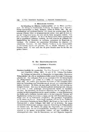 Der Geschichtsunterricht