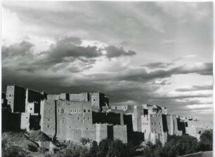 Kasbah in Aït-Ben-Haddou : Die Kasbah der Stadt Aït-Ben-Haddou am Fuße des Hohen Atlas.