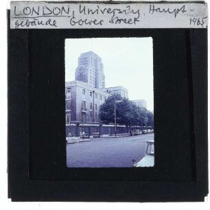 London, University College London : Hauptgebäude