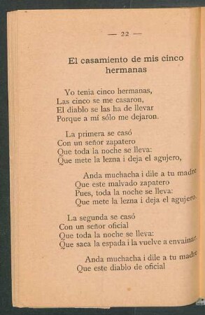 El casamiento de mis cinco hermanas