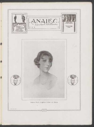 [Fotografía de] Señora María Angélica Ferber de Sienra