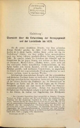 Verfassungs- und Wirtschaftsgeschichte des Herzogtums Pommern von 1478 bis 1625