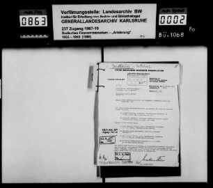 Lindauer, Rohtabake in Bruchsal -Fragment-