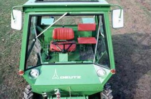 Fotografie: Arbeitsplatz, Traktor, Führerstand