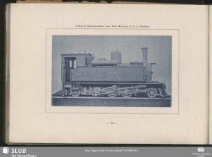 3/5 gek. Tender-Locomotive der Grossen Venezuela-Bahn