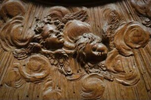 Frankreich. Centre. Loiret. Orleans. Cathedrale Sainte Croix. Innen. Chorgestühl. Frühes 18 Jahrhundert. Detail