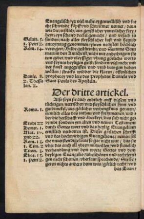 Der dritte artickel.