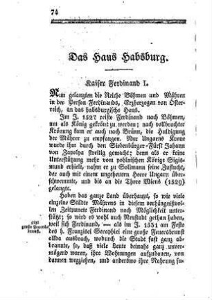 Das Haus Habsburg