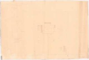 Forstmeistergehöft, Potsdam: Lageplan 1:500