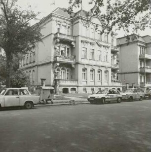 Dresden-Südvorstadt, Eisenstuckstraße 25. Wohnhaus (1897; W. Seifert). Straßenansicht von Westen